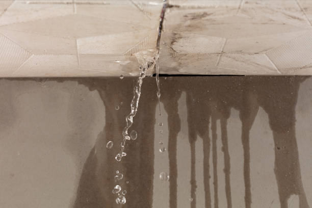 Professional Sewage Cleanup technician working in Acworth, NH